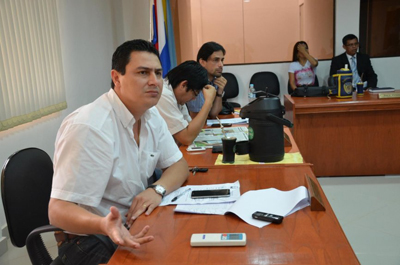 Carlos Echeverria, candidato a intendente por la ANR.